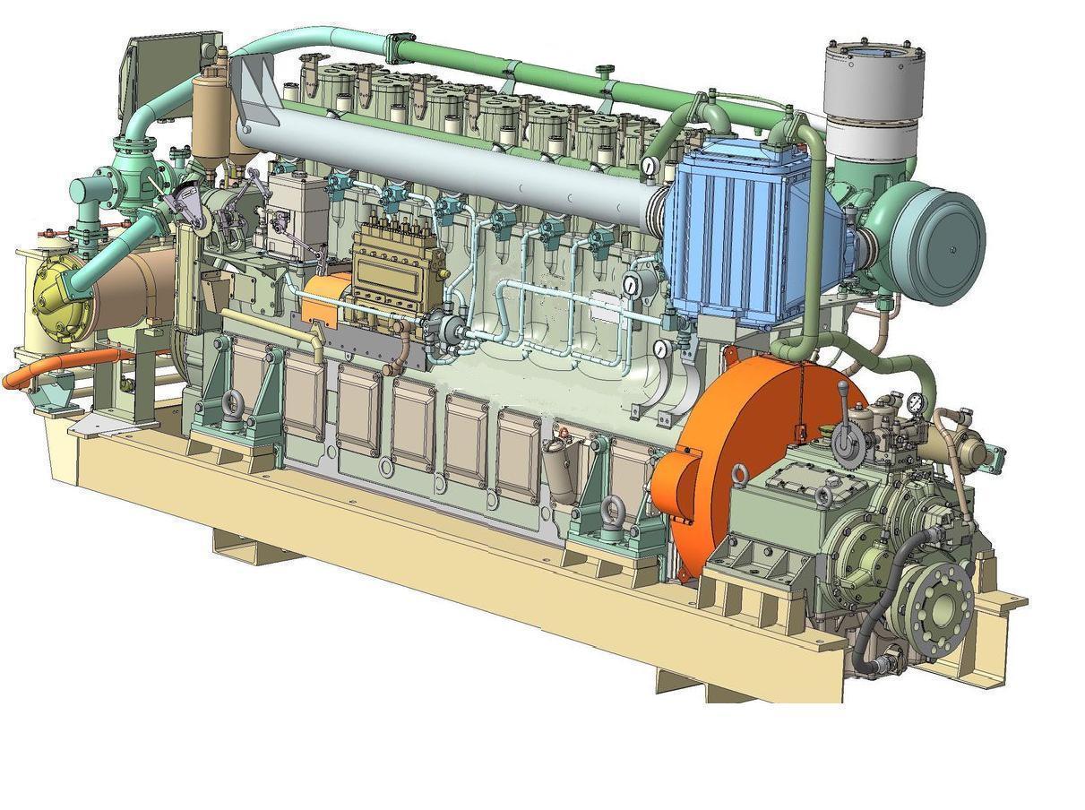 Ремонт судовых двигателей. Судовой дизель Skoda 6l275pn. Судовой двигатель Шкода 6l275. Дизель Зульцер судовой. Дизель чмэ3.