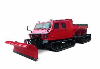 Jonyang JY816EX трактор снегоуборщик гусеничный